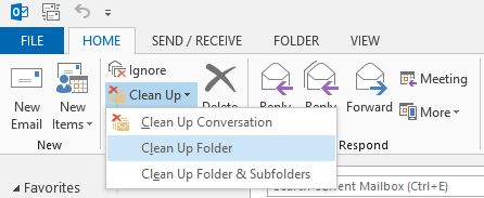 Clean up your inbox